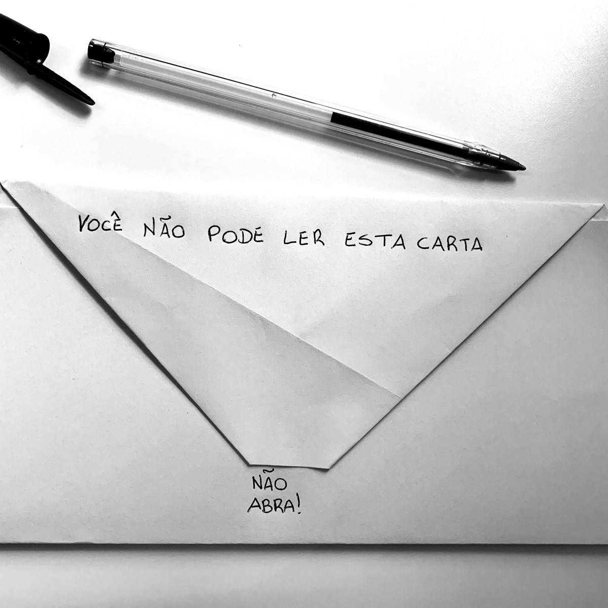 VOCÊ NÃO PODE LER ESTA&nbsp;CARTA